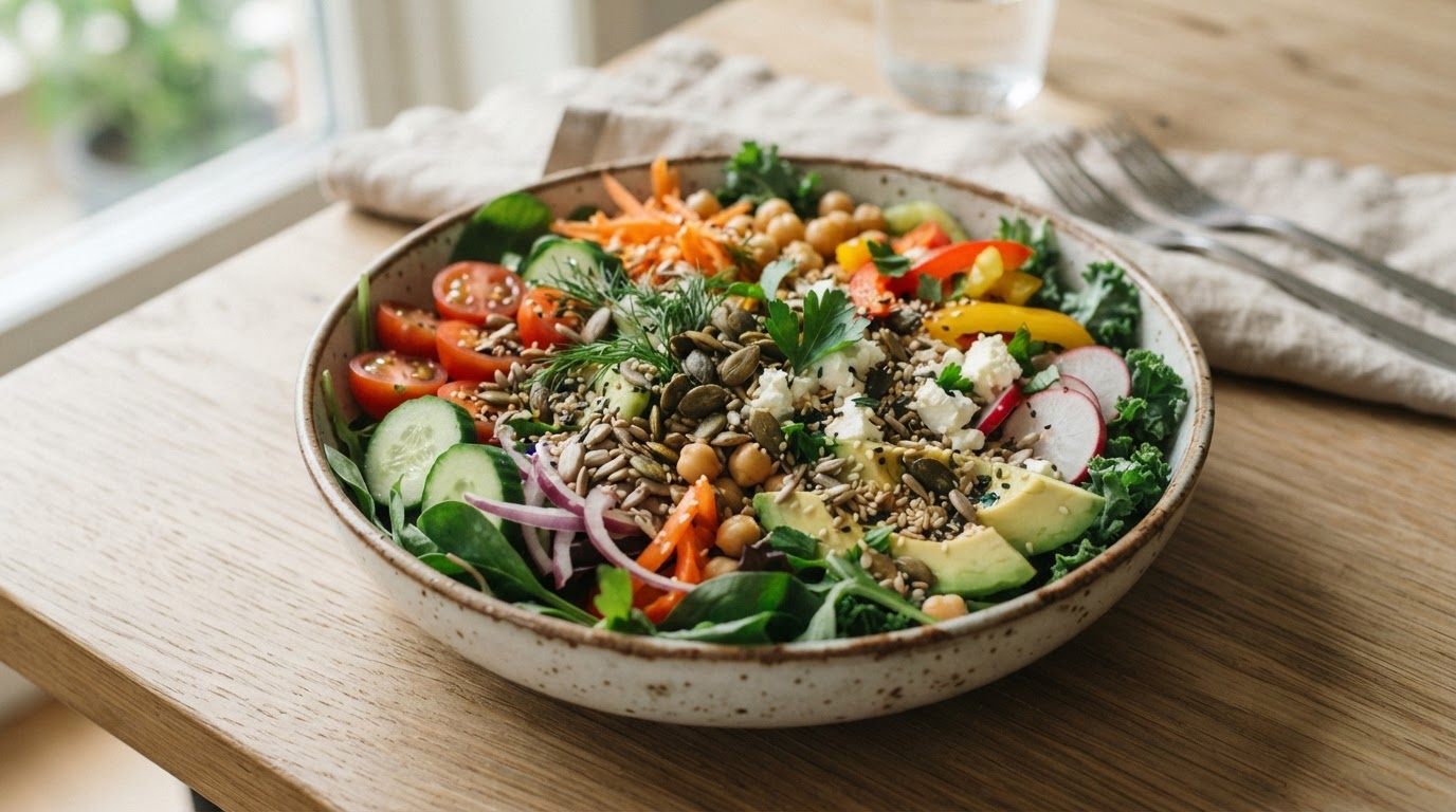 Grove pitabrød med mild eggesalat og fersk augustmais – illustrasjonsbilde