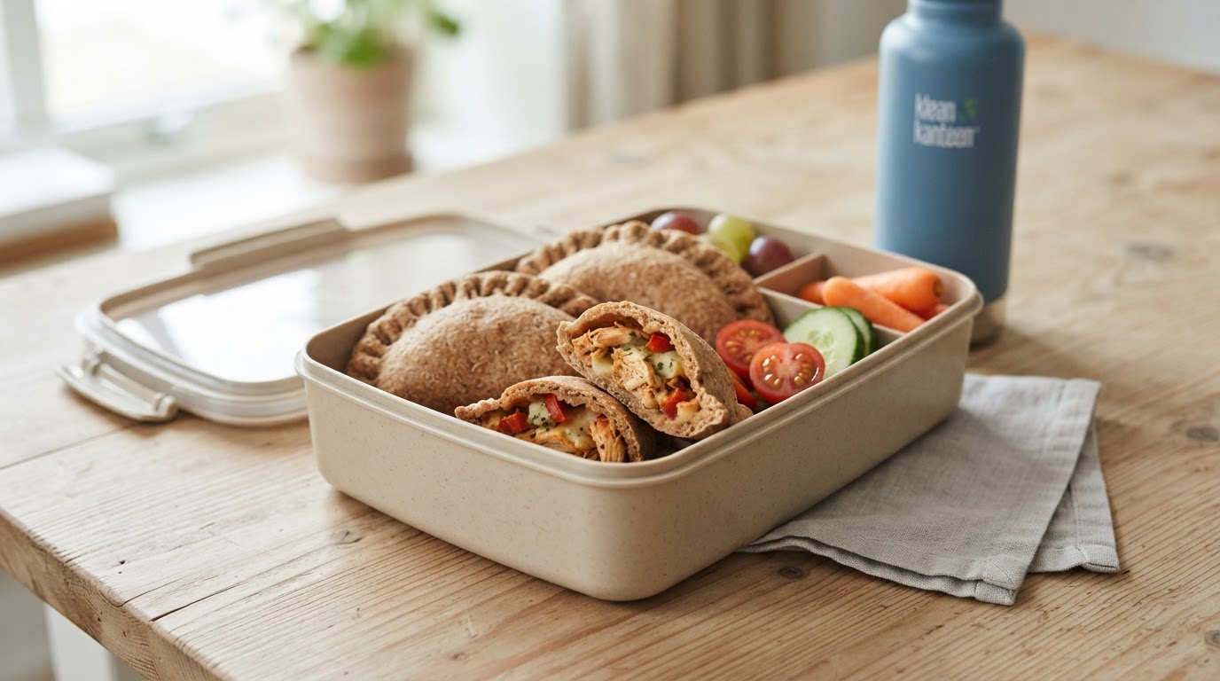 Saftige grove empanadas med kylling og ost – slik ser retten ut