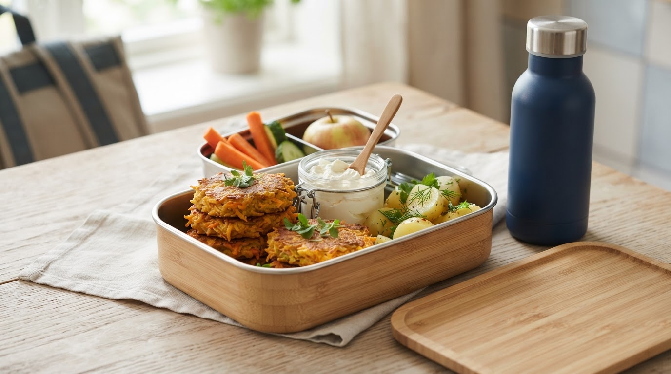 Saftige søtpotet- og gulrotlapper